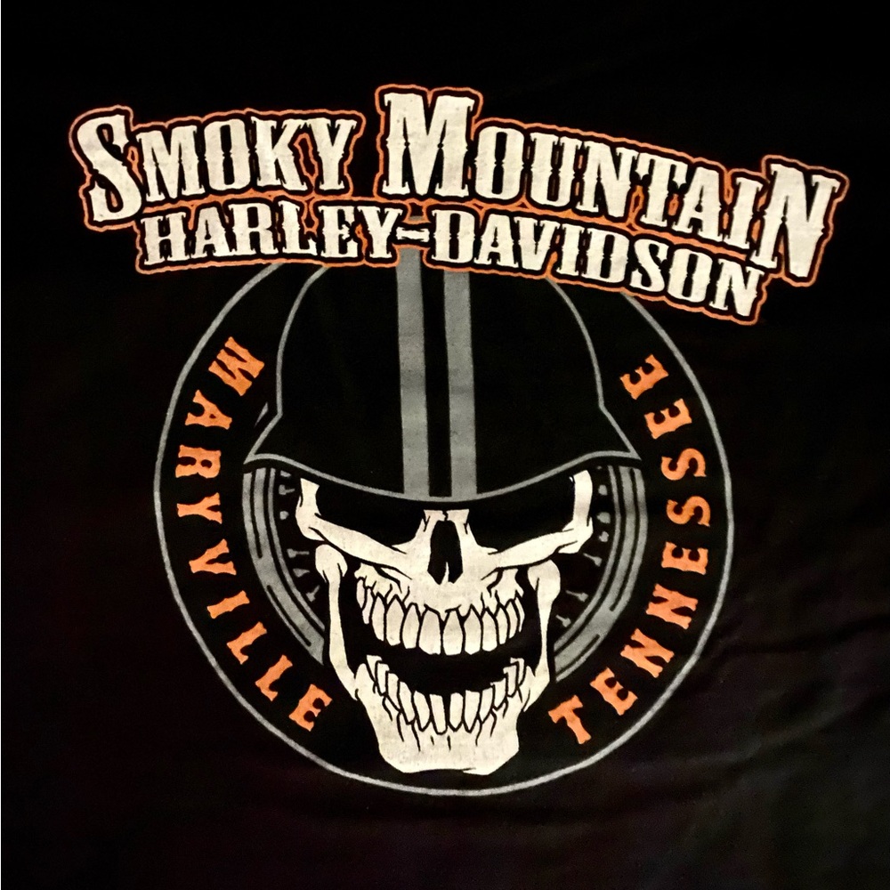 😎 Mens HD Pocket Tee Smoky Mountain Harley-Davidson 😎